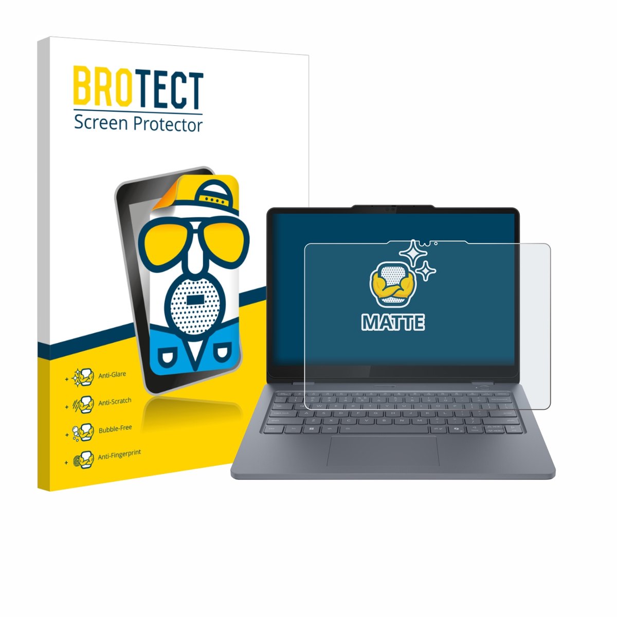 BROTECT - Screenprotector voor Lenovo 13w 2-in-1 Gen 3 - Folie Beschermfolie matte
