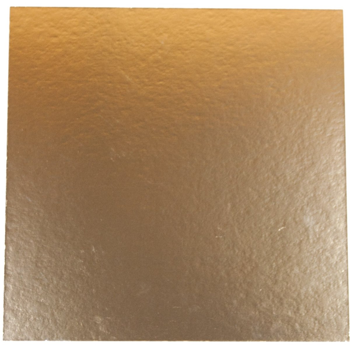 Taartkarton Vierkant Goud/Zwart 28x28cm 5st.