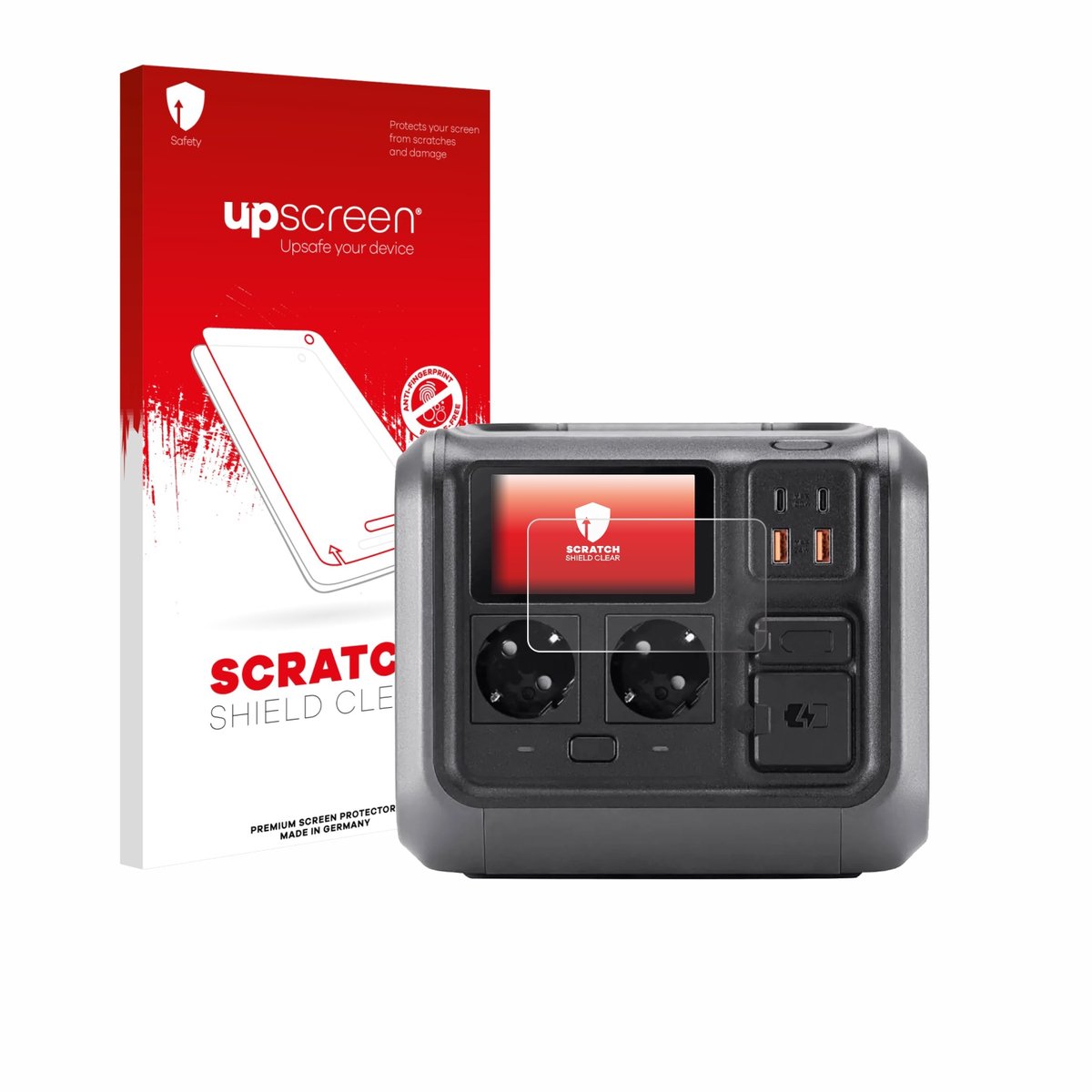 upscreen - Screenprotector voor DJI Power 500 - Folie Beschermfolie transparant