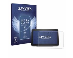 Savvies - Screenprotector voor Amazon Echo Show 8 2023 (3. Gen.) - Folie Beschermfolie transparant 6 Stuks