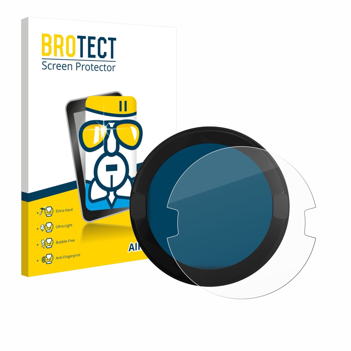 Screenprotector voor OOONO P-DISC NO2 Beschermglas transparant