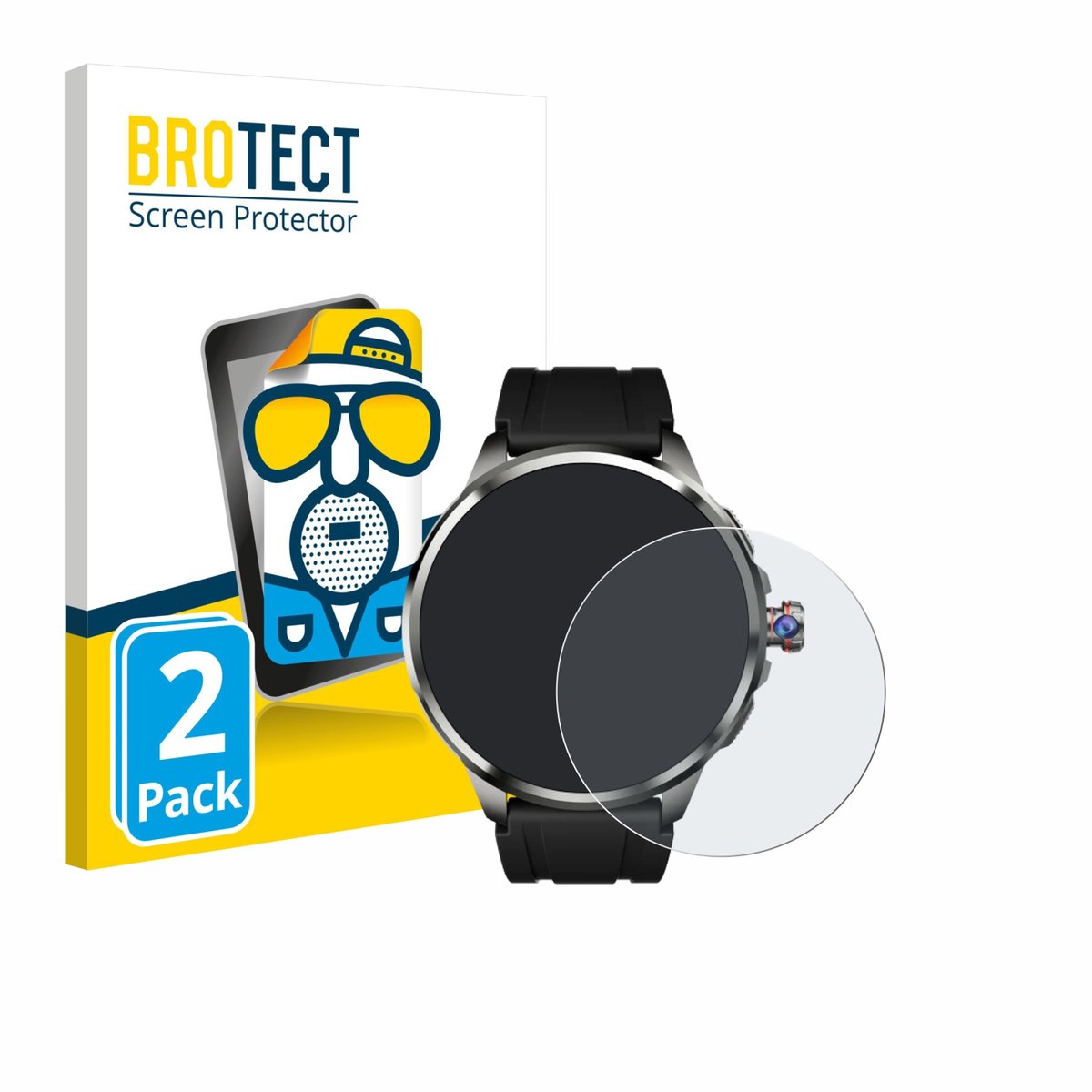 BROTECT - Screenprotector voor Rogbid Model R2 Ultra - Folie Beschermfolie matte 2 Stuks