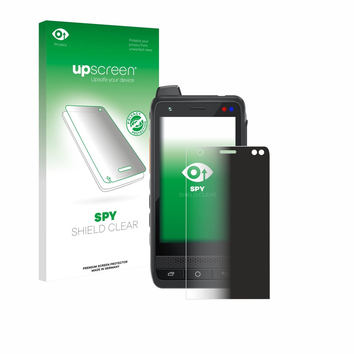 upscreen - privacy screenprotector voor Uniwa F400 - Folie Beschermfolie Blauwlichtfilter