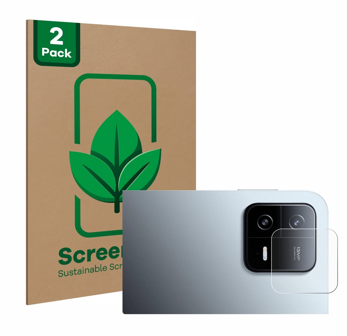 2 Stuks Screenprotector voor Xiaomi Pad 6 (ALLEEN Camera Lens) - Hoogwaardige Beschermfolie transparant