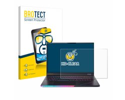 BROTECT - Screenprotector voor Acer Predator Helios 18 AI PH18-73 - Folie Beschermfolie transparant