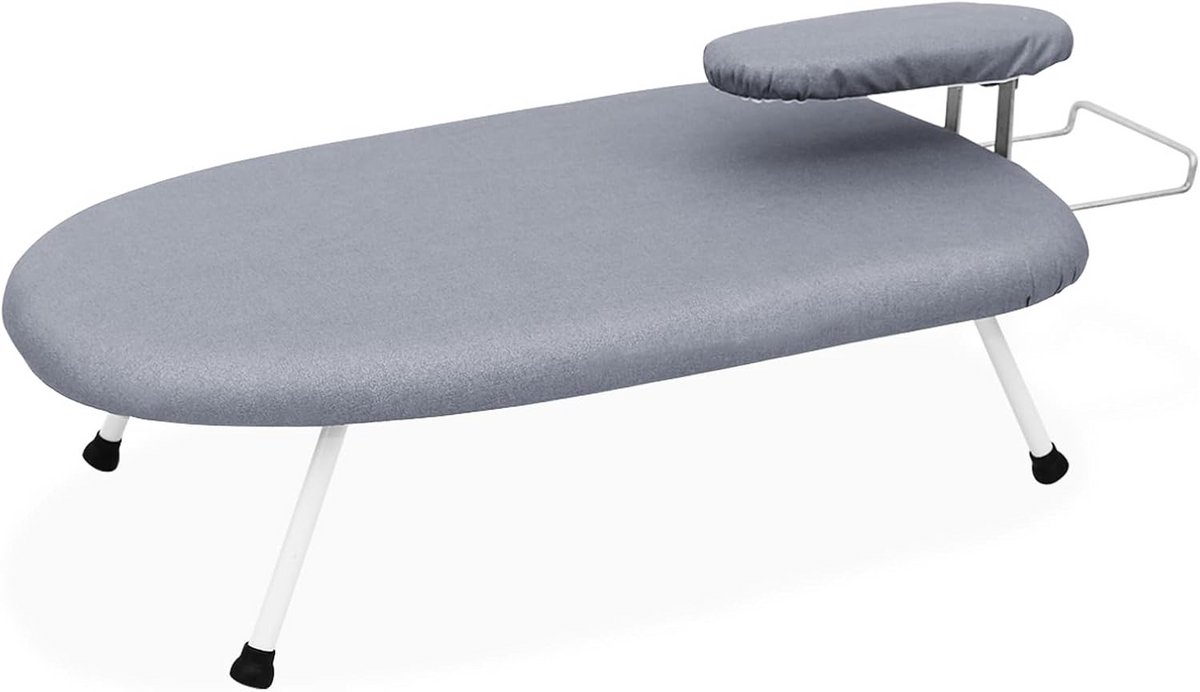 Kleine Strijkplank Tafel met Vouwpoten en Mouw voor Compact Strijken