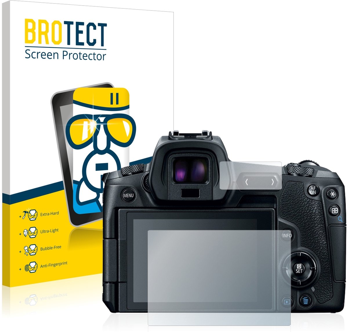 Screenprotector voor Canon EOS R Beschermglas transparant