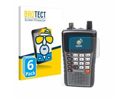 BROTECT - Screenprotector voor Uniden UBC125XLThand - Folie Beschermfolie matte 6 Stuks
