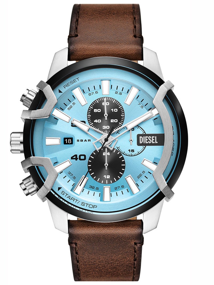 Diesel DZ4656 Heren Horloge 48 - Zilverkleurig