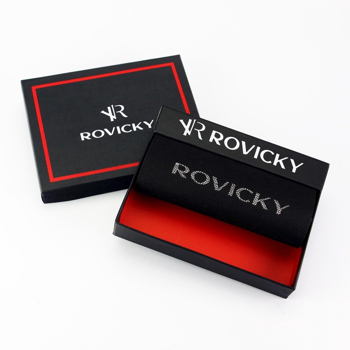 Rovicky - Herenportemonnee - Echt Leer - RFID Bescherming - Elegant & Functioneel