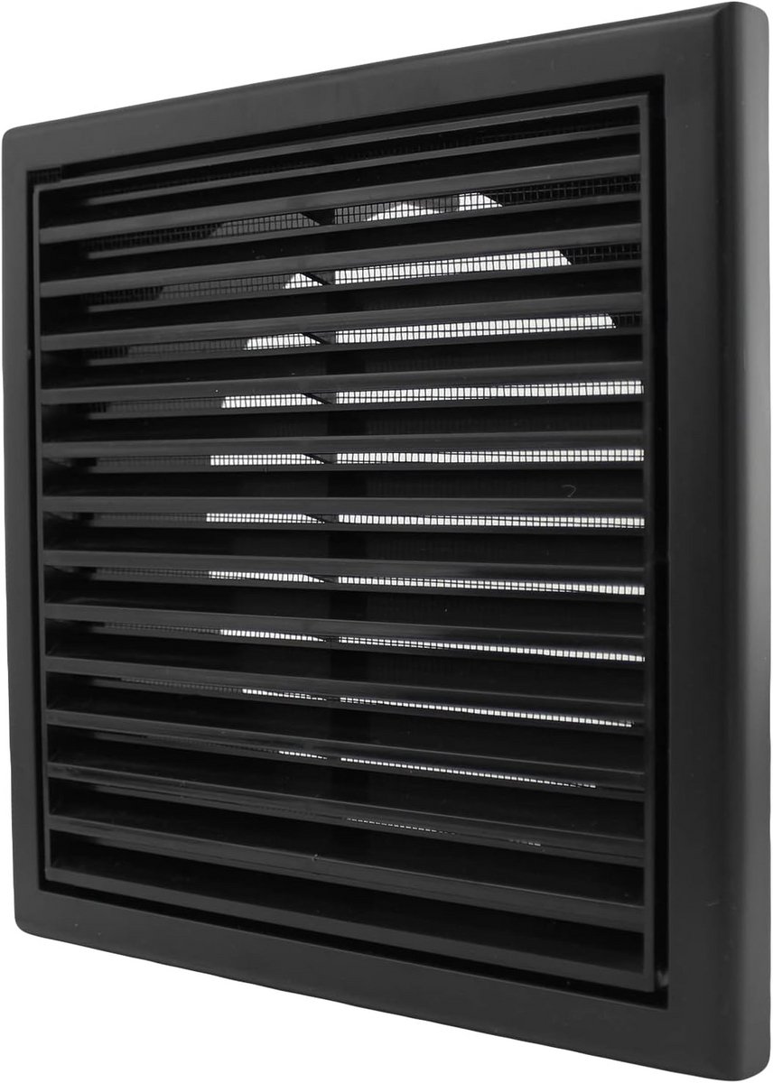 Ronde Ventilatie Rooster met Insectengaas voor Wand en Plafond 100mm