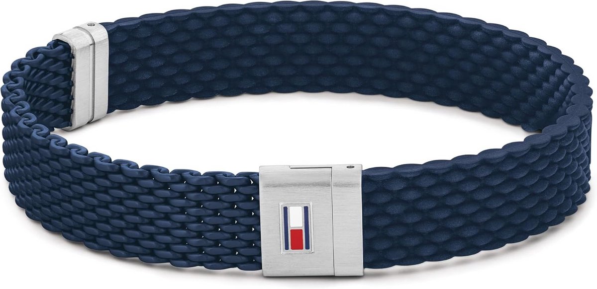 Herenarmband Casual Roestvrij Staal en Silicone