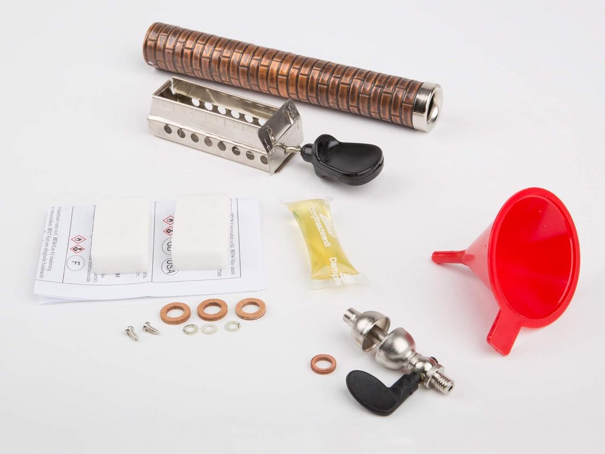 Complete Set Accessoires voor Stoommachine Model D5 en D6