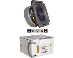 Woofer Speaker - 10cm Bas Speaker - Muziek Installatie - Robuuste Rubberophanging - 4 Inch