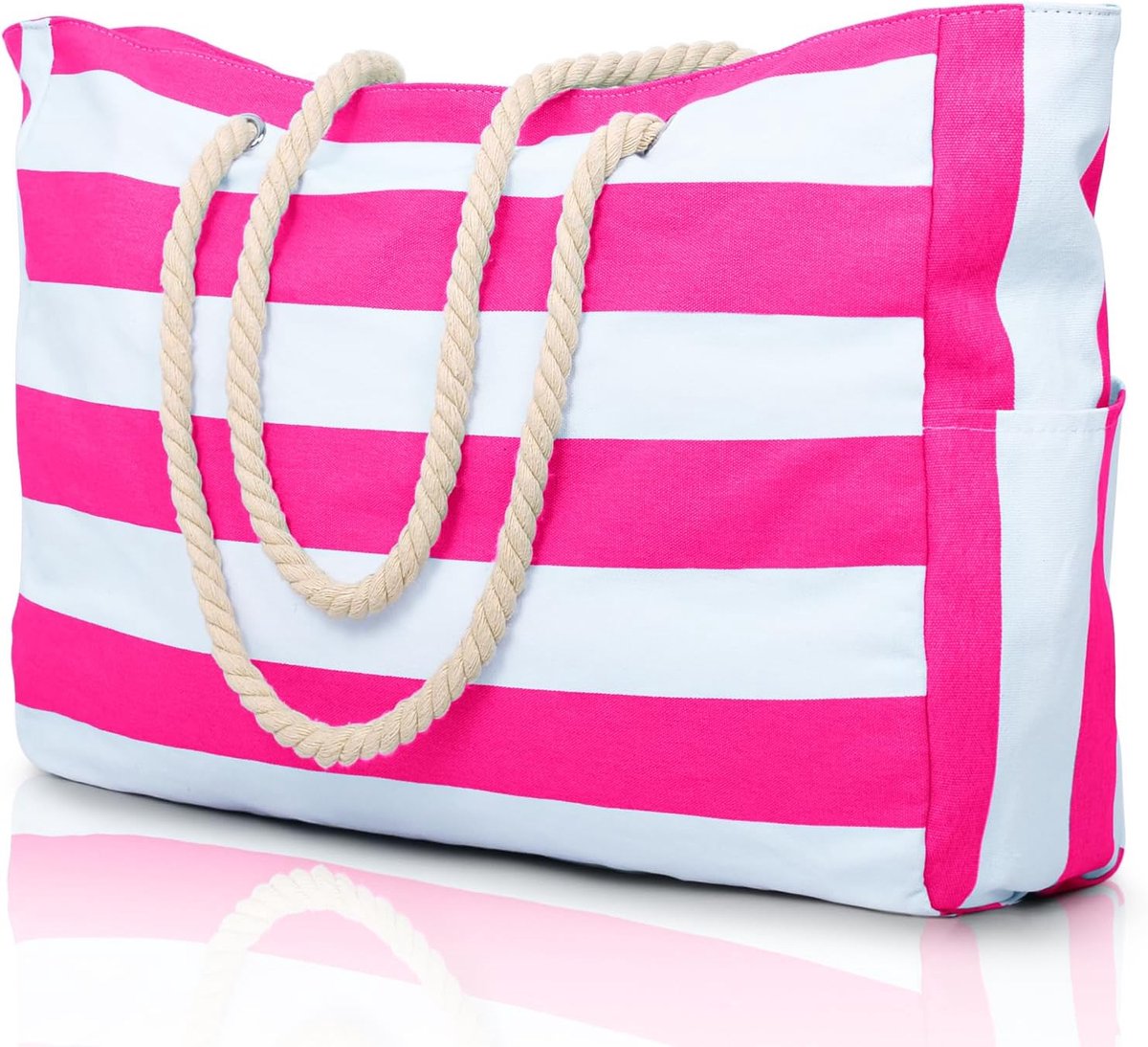 Strandtas - Grote Draagtas - Strand en Reis - Waterdicht Zandbestendig - 53 x 18 x 36 cm