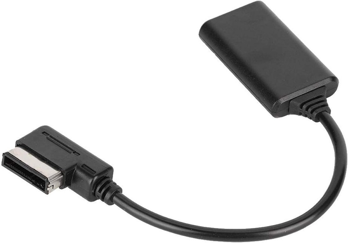 Audiokabel Interface Adapter - Muziek Adapter - Auto Muziek Streamen - Bluetooth 5.0 Connectie - 10x10x10cm - Zwart