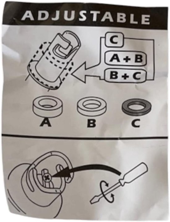 Universele Ventiel Adapter voor Rubberboot en Opblaasbare Vaartuigen van Merkloos — afbeelding 2