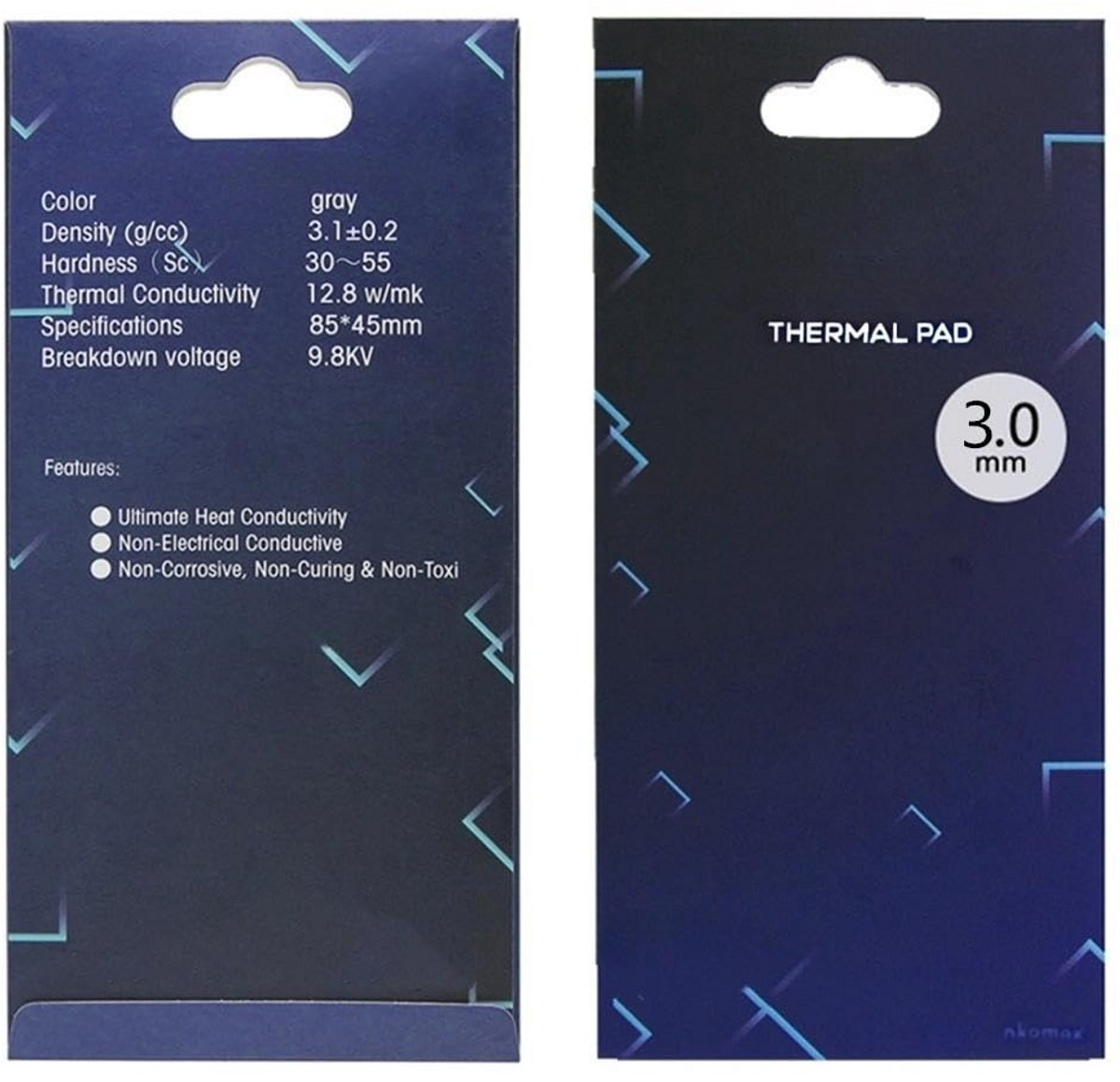 High-Performance Thermische Pad 12,8 W/mK voor CPU GPU Heatsink Koeling - 85x45x3mm