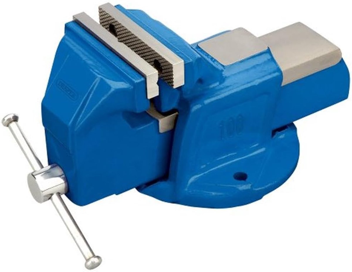 Ingenieurs Workshop Vice Draaibare Basis 100 mm met Kaakcapaciteit van 120 mm