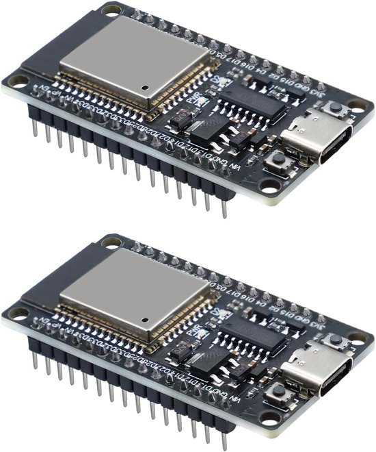 ESP32 WROOM Ontwikkelboard WiFi/Bluetooth Micro-USB - Bits & Parts Elektronica ESP32 WROOM Ontwikkelboard WiFi/Bluetooth Micro-USB - Bits & Parts Elektronica