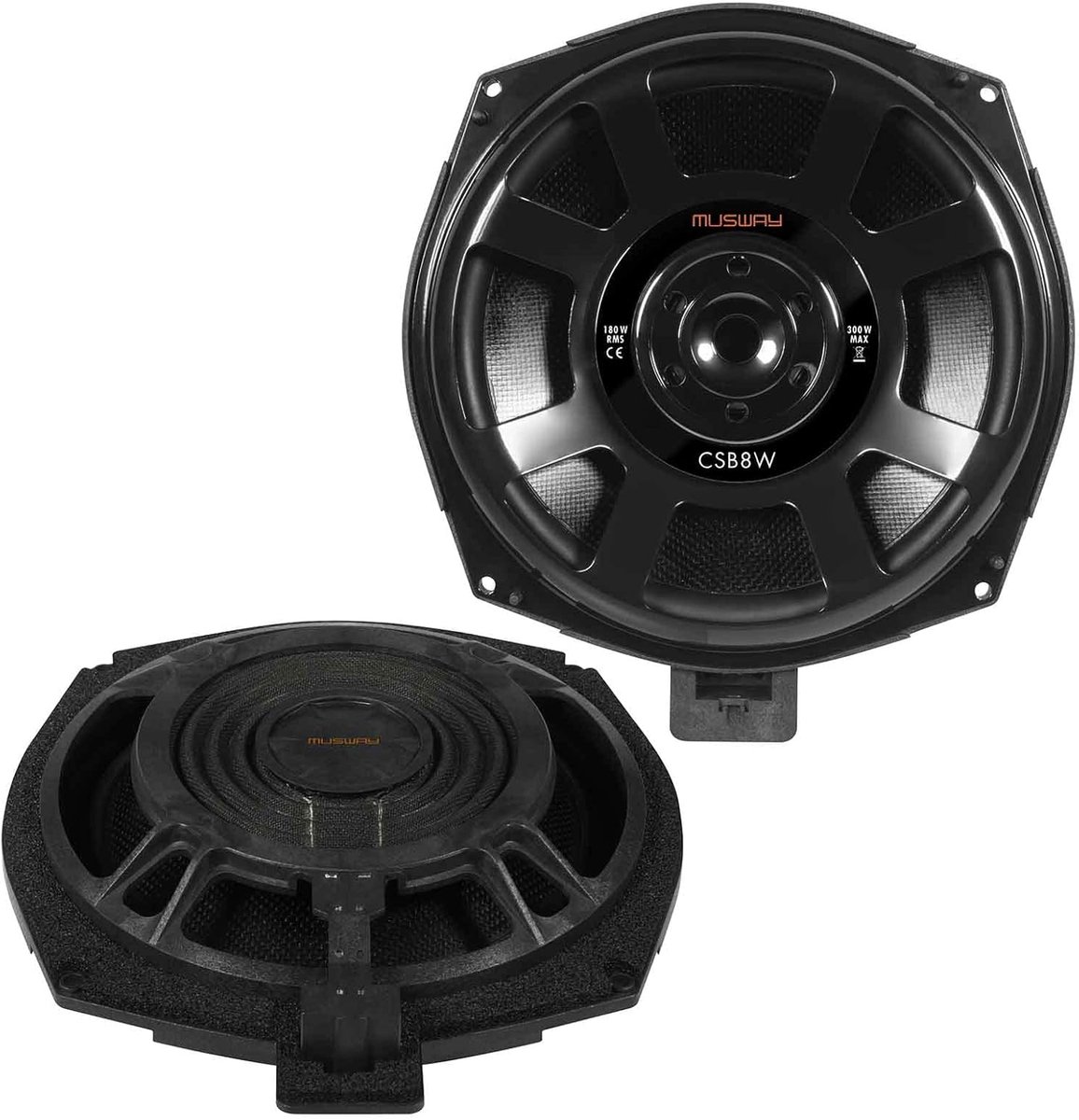 Auto Subwoofer - Luidspreker Systeem - Verbeterd Geluid - Specifiek voor Modellen - 20cm Diameter