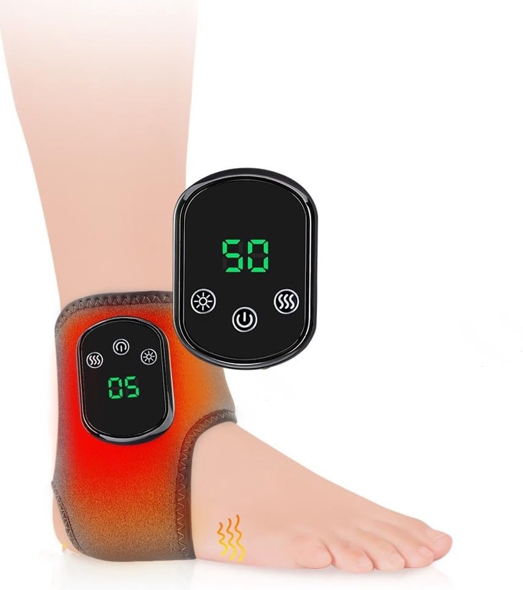 Verwarmend Voetmassageapparaat met Drievoudige Massage voor Pijnbestrijding en Ontspanning