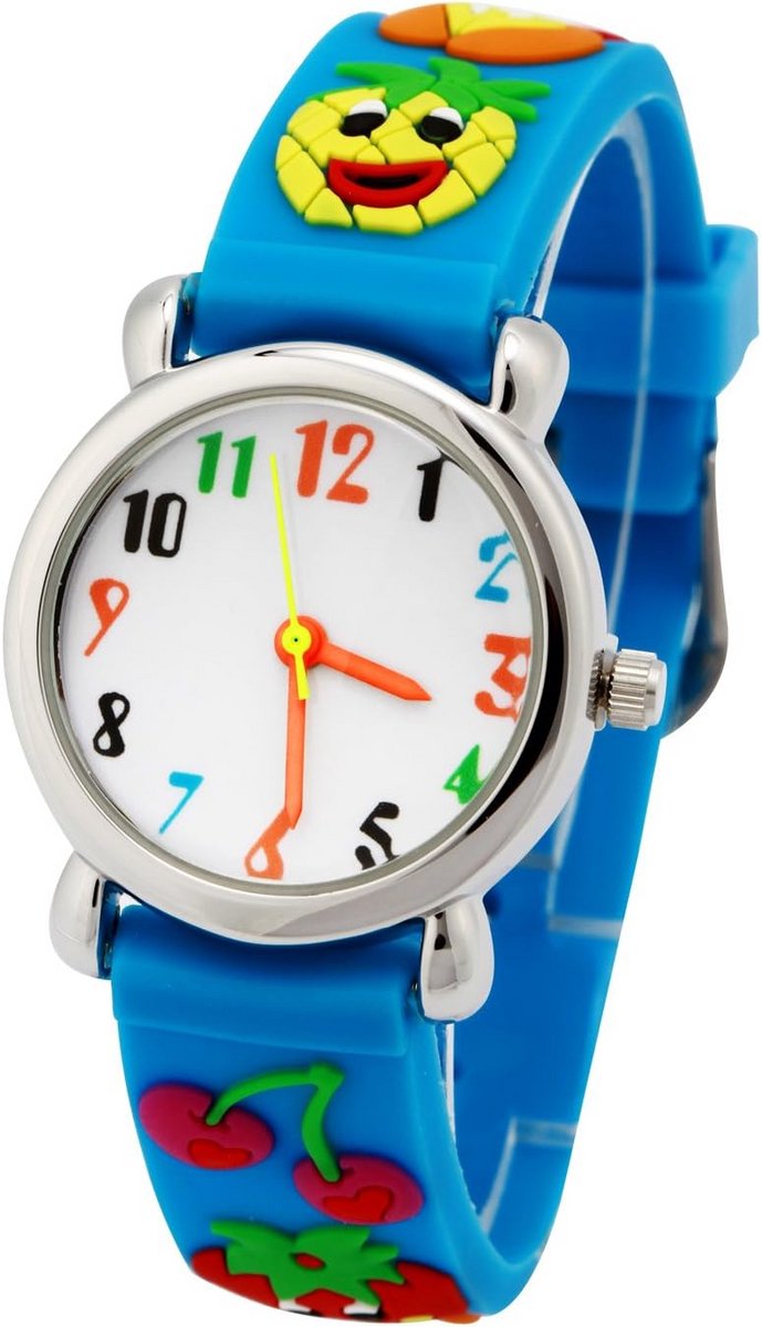 Kinder Horloge - Meisjes Polshorloge - Dagelijks Gebruik - Siliconen Band - 1.5 cm Wijzerplaat - Cartoon Design