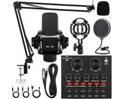 Podcast Microfoon Set - Opname Apparatuur - Streaming Muziek - Alles Inclusief - 41cm Pakket