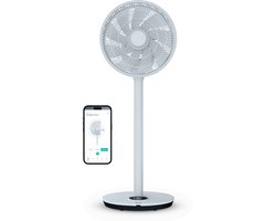 Duux Whisper Flex 2 - Smart Statiefventilator - Staande Ventilator Geruisloos - Ice Blue