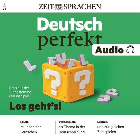 Deutsch perfekt Audio - Los geht's! - cover