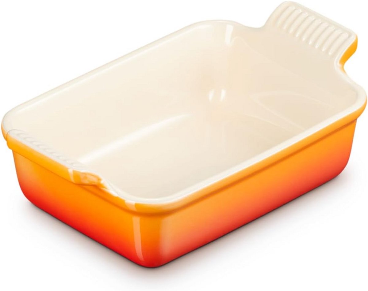 Rechthoekige Ovenschaal Aardewerk 19 cm 1.1 Liter