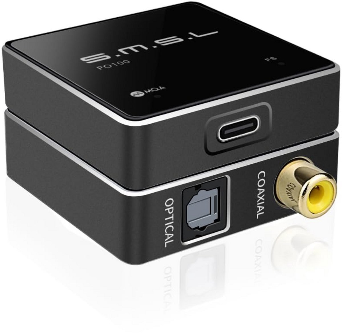 MQA Decoder USB naar Analoge Audio Converter Coaxiaal Optische Uitgang