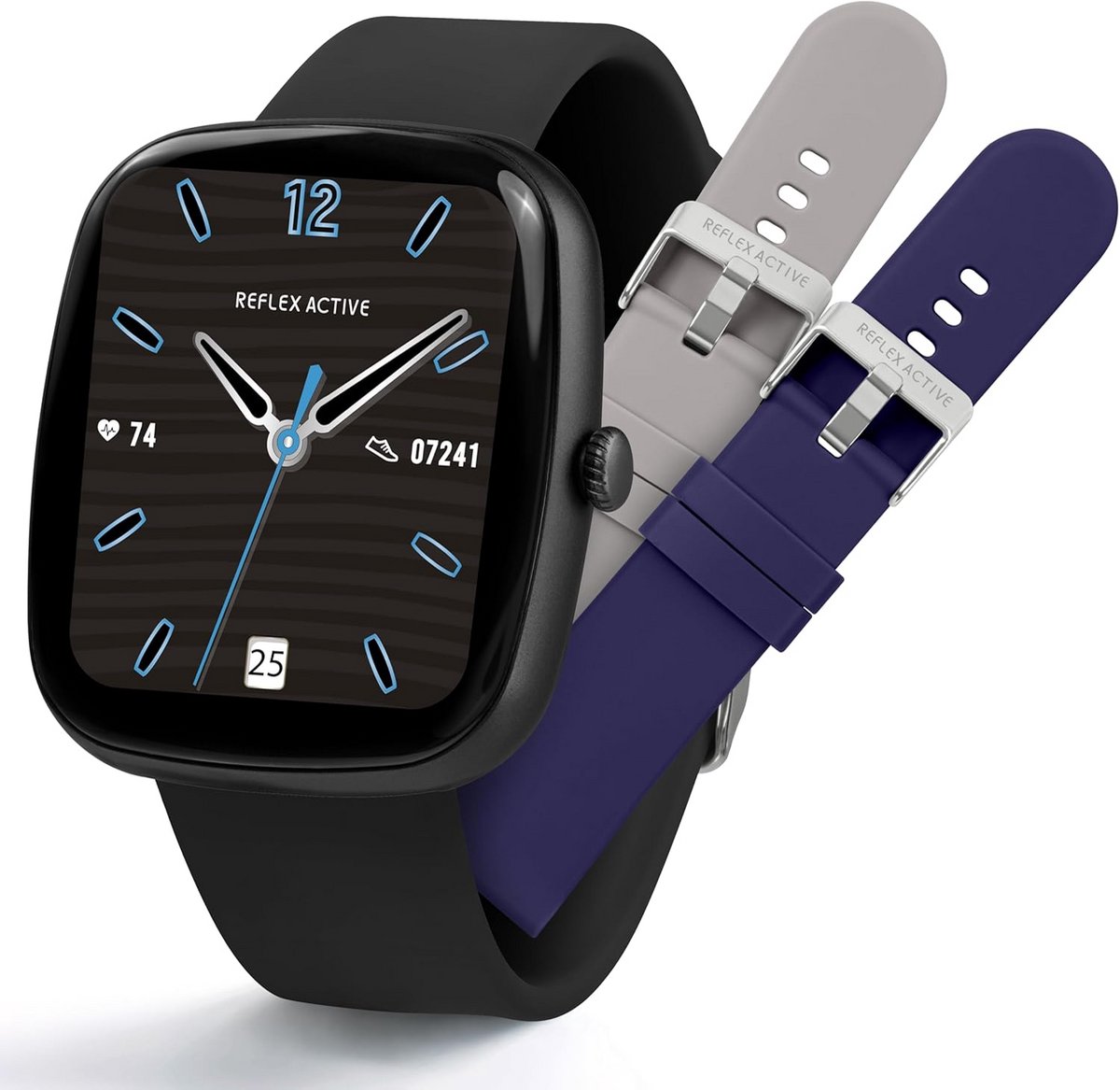 Smartwatch met Bellen, Hartslagmeter en Stappenteller