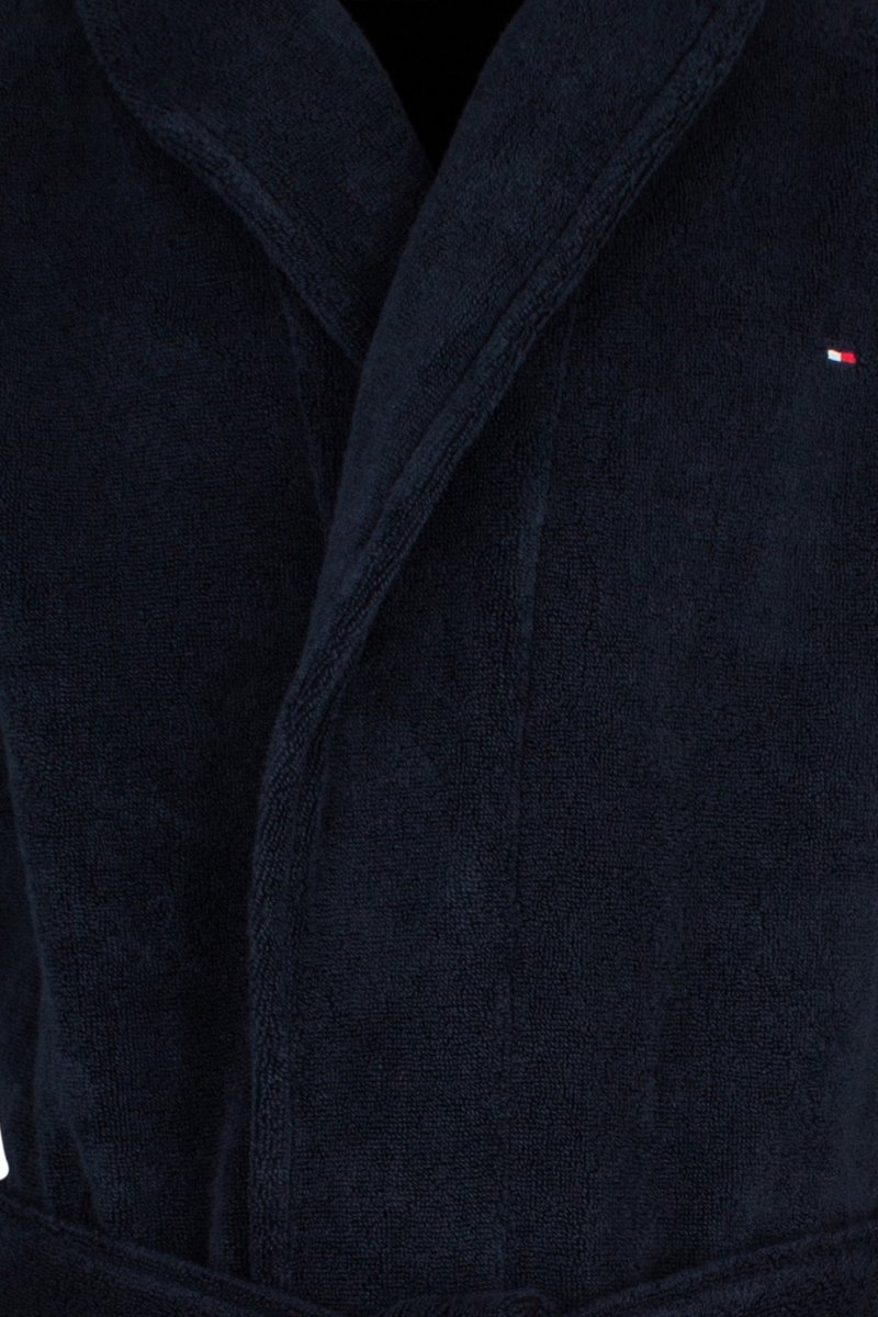Tommy Hilfiger - Badjas Donkerblauw - Heren - Regular - fit — afbeelding 7
