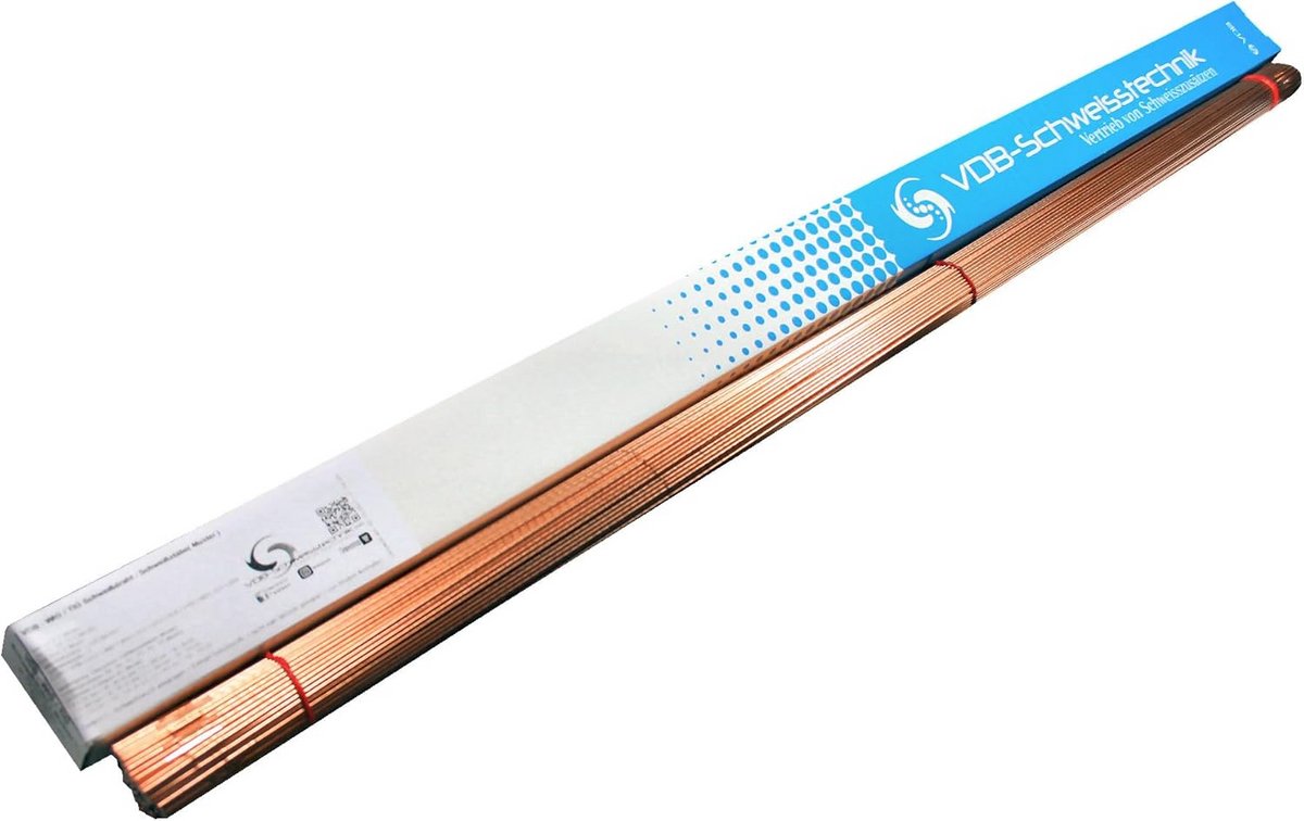 WIG Lasdraad CuSi3 Koper-Silicium 1.6mm 1kg voor Zink en Koper Legeringen