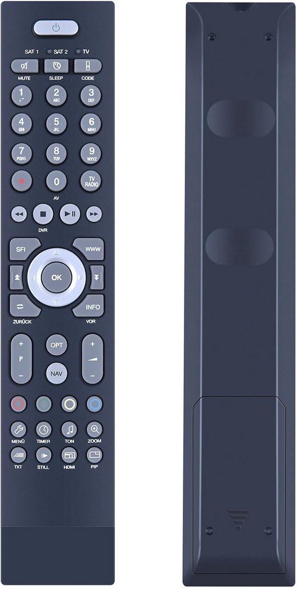 Universele Afstandsbediening voor ISIO Digitale Ontvangers en Televisies