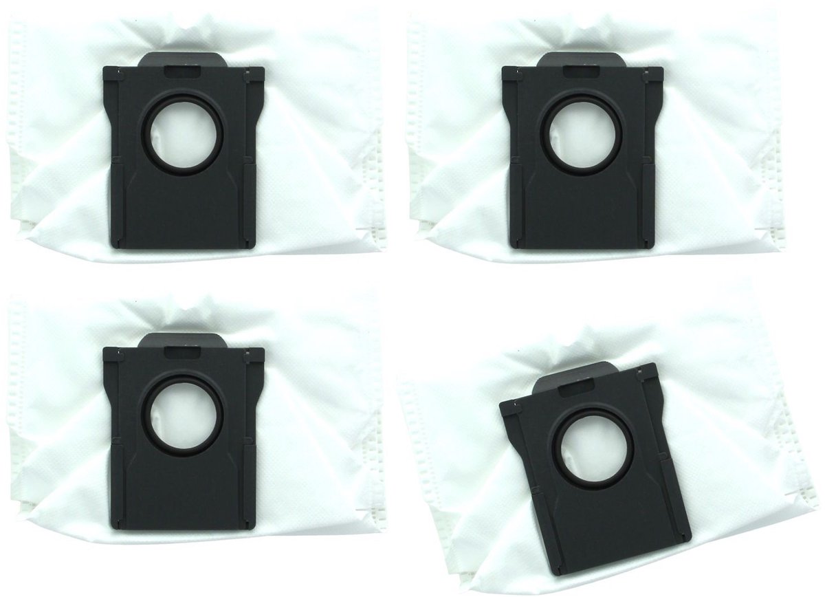 Dreame D20 Plus en D20 Pro Plus Stofzakken (4 Stuks, Plus.Parts® alternatief voor RDB17)