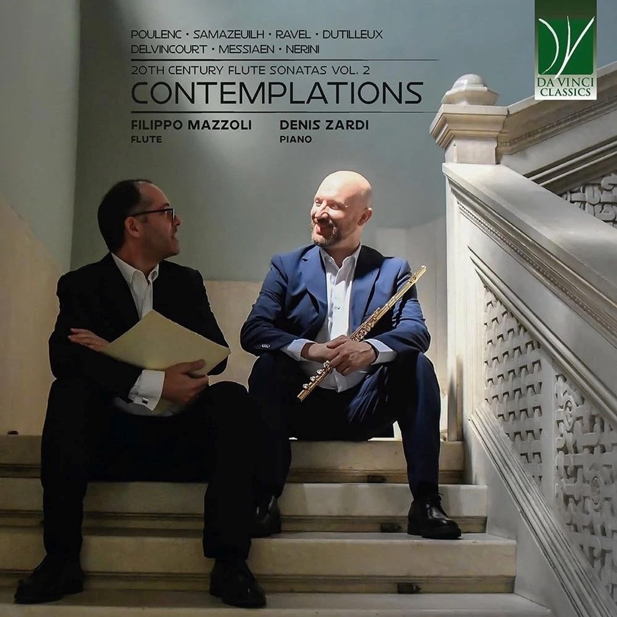 Filippo Mazzoli & Denis Zardi - 20th Century Flute Sonatas Vol.2: Contemplations (CD)