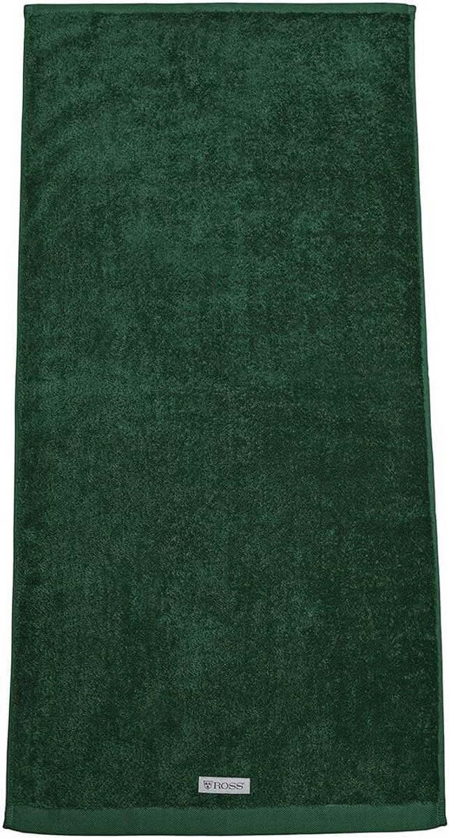 Luxe Badhanddoek 50x100 cm - 100% Katoen Badstof - Dennenboom Blauw
