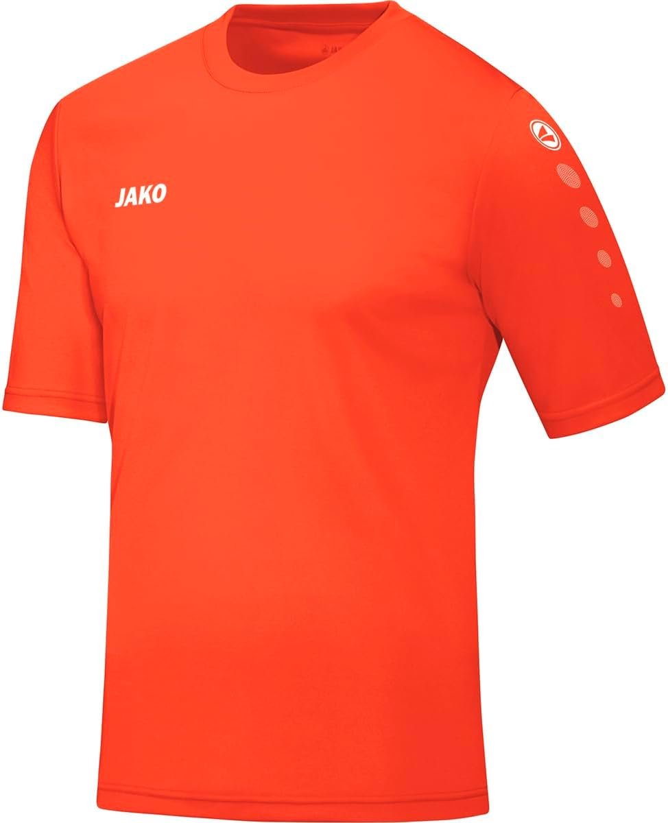 Unisex Kinder Sportshirt Korte Mouw Vlam Atletische Pasvorm Ademend