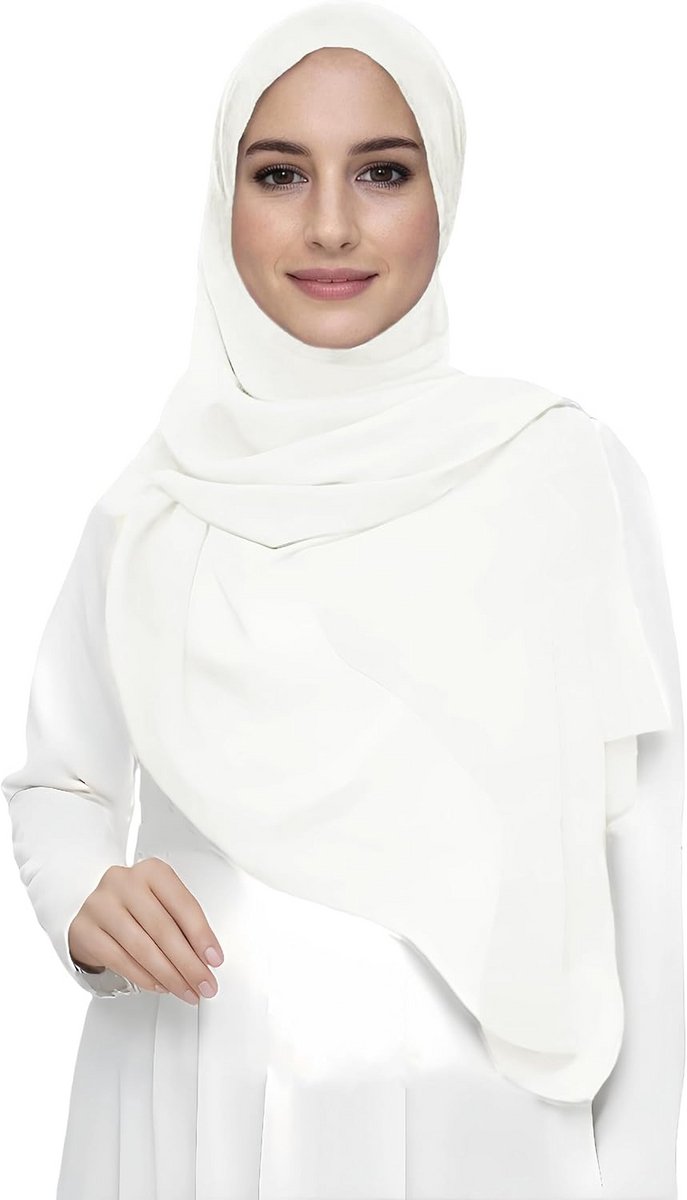 Lichtgewicht Chiffon Sjaal voor Dames - Hoofddoek en Wrap