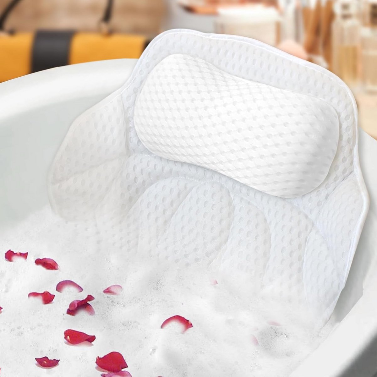 Luxe Badkussen voor Optimaal Comfort Tijdens het Baden