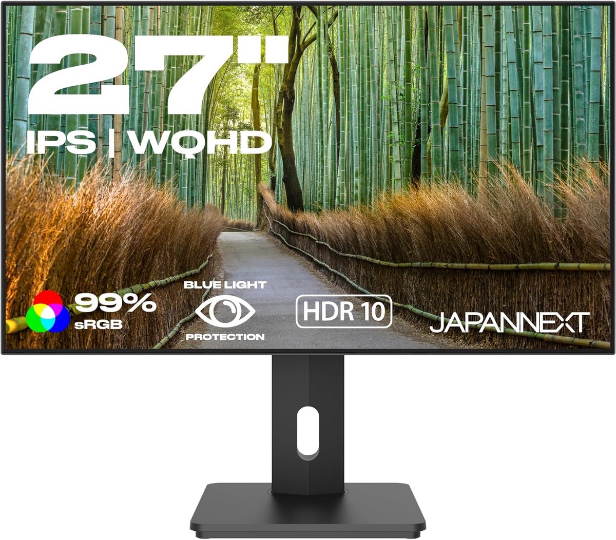 27 inch IPS Monitor WQHD 2560x1140 Randloos HDR Verstelbaar Hoek en Hoogte