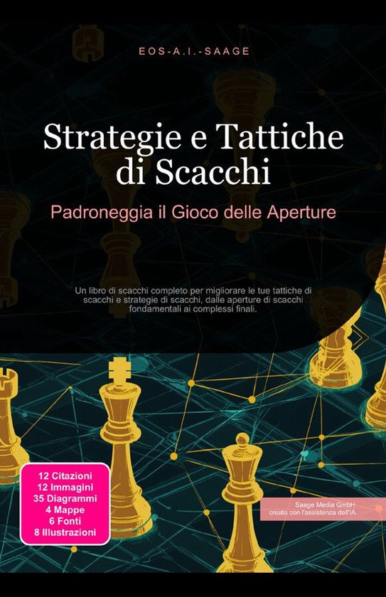 Strategie e Tattiche di Scacchi: Padroneggia il Gioco delle  ... - cover