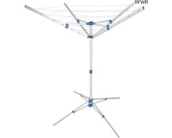Droogmolen met Voet voor Camping & Thuis - Wasrek Staand - Droogrek Inklapbaar - Compact