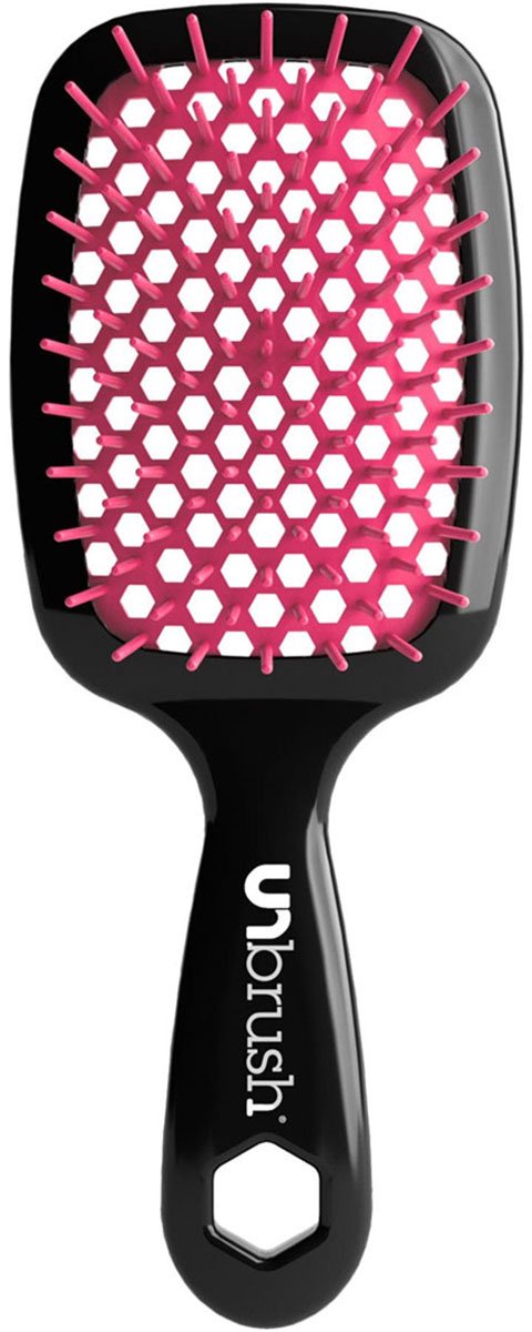 UNbrush - Detangling Hair Brush - Cherry Blossom Pink