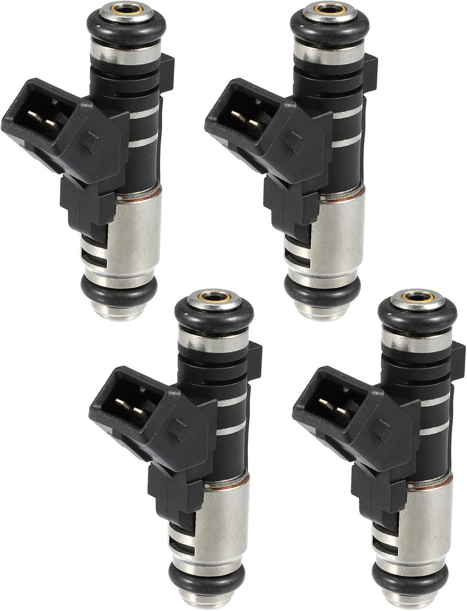 4 Stuks Brandstofinjectoren Vervanging voor Peugeot 206 Hatchback 1.1L (1998-2012)