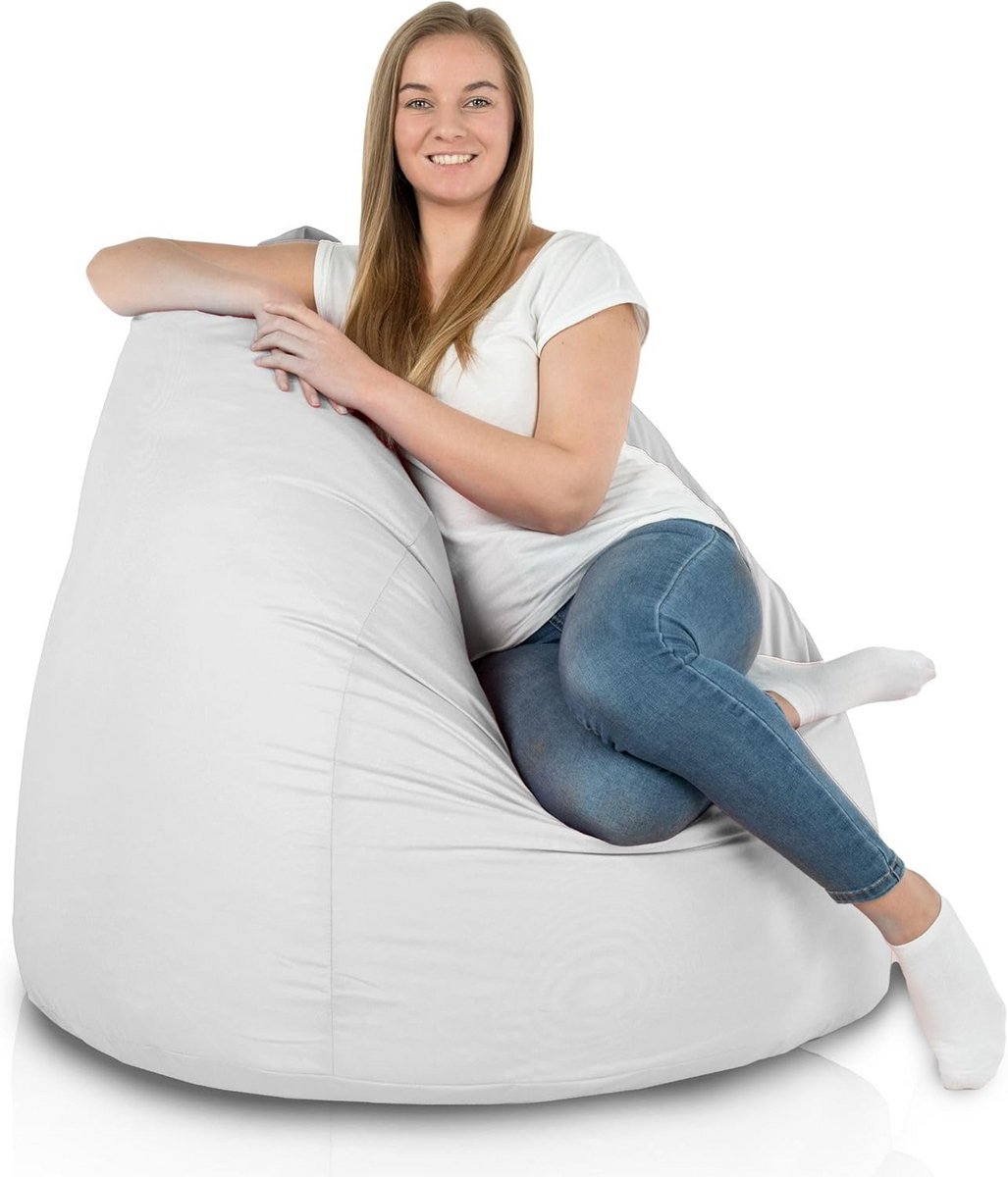XXL Zitzak Buiten Waterdicht voor Volwassenen - Grote Beanbag Binnen en Buiten met Wasbare Hoes