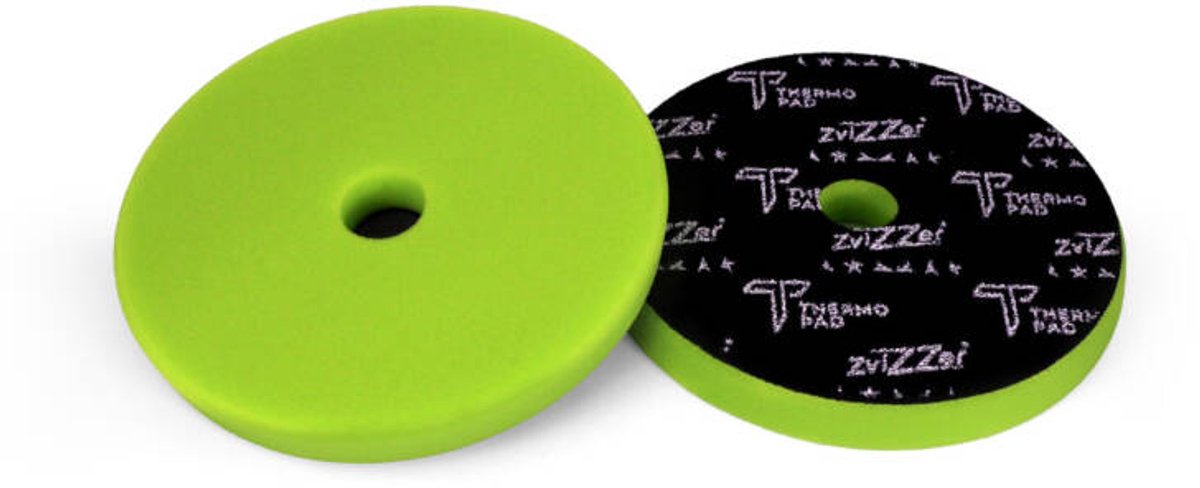 ZviZZer Thermo Trapez Ultra Soft Green 160mm Polijstpad