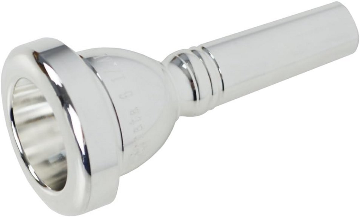 Trombone Mondstuk Grote Schacht Zilver - Geschikt voor Euphonium
